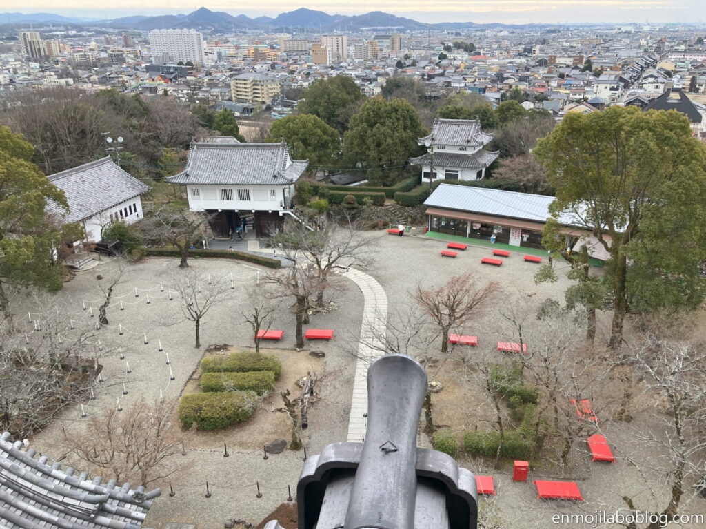 犬山城天守からの景色