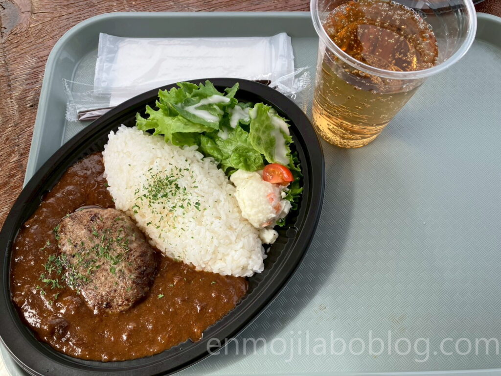 ハンバーグカレー（ドリンクセット）