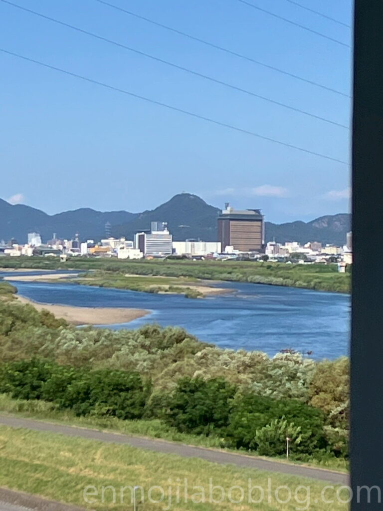墨俣一夜城からの眺め