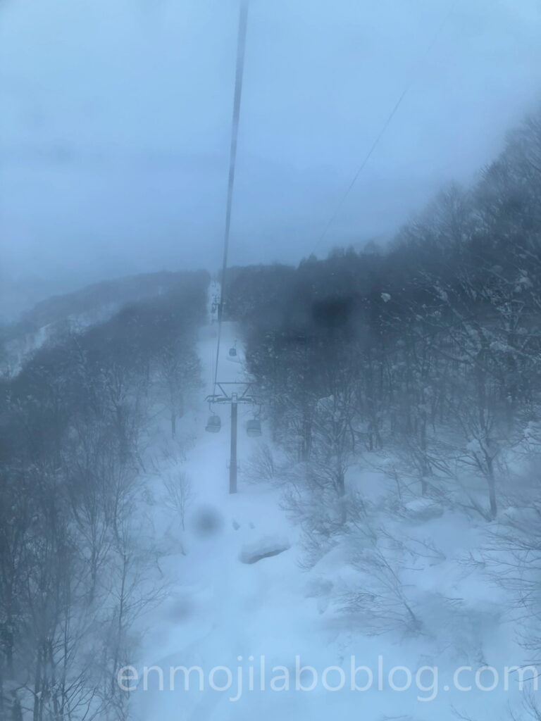 かぐらスキー場・かぐらゴンドラからの景色