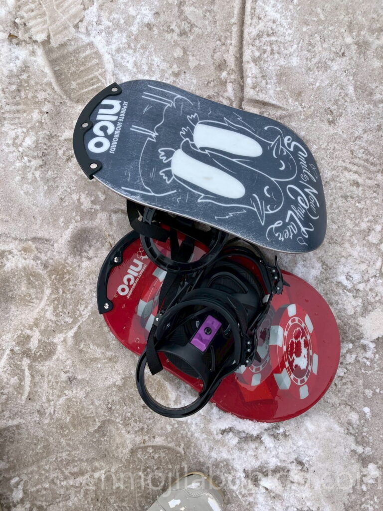 NICO（セパレートスノーボード）