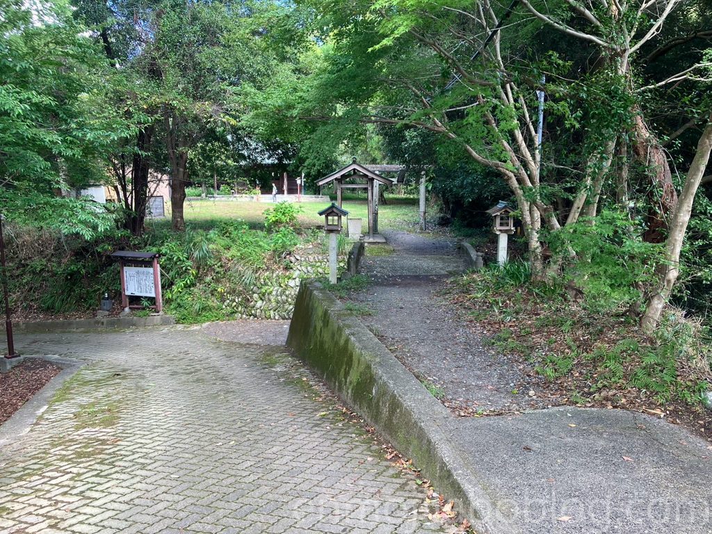 二俣城の北曲輪